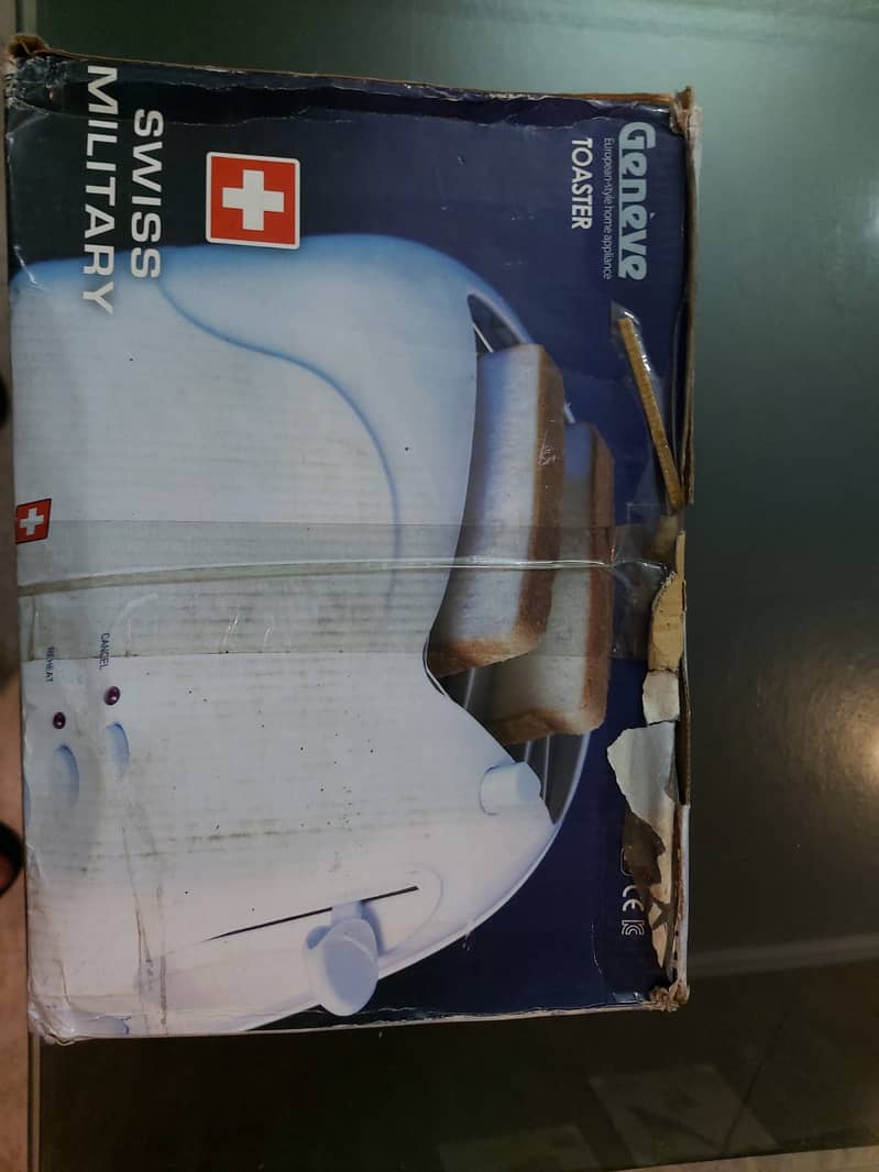 SWISS Military Bread toaster 3