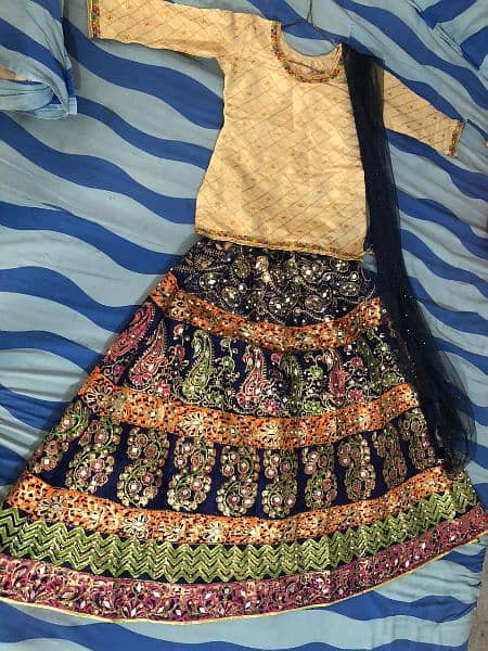 lahenga with choli and dubata full set available 1