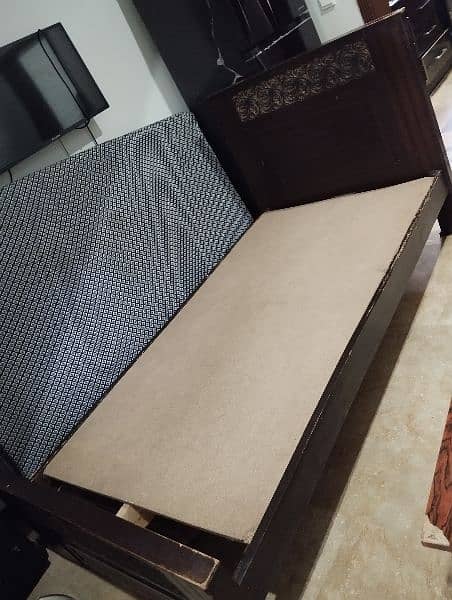Two single bed good condition 0