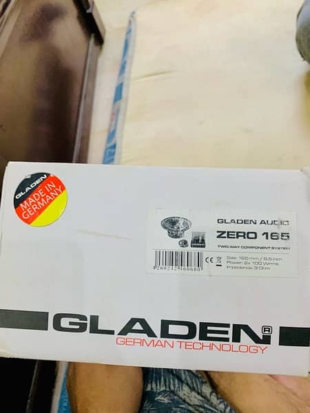 Gladen Zero 165 2 way component system 0