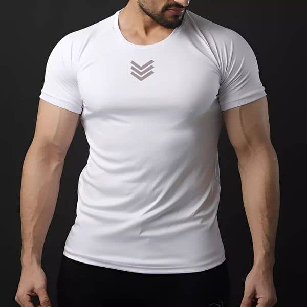 Men's Dri Fit Plain T-shirt 1