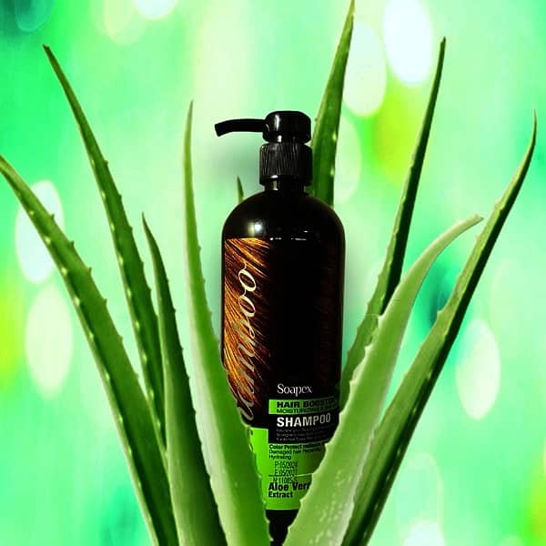 Original Soapex Aloe Vera Extract Hair Booster &  Moisturising Shampoo 2
