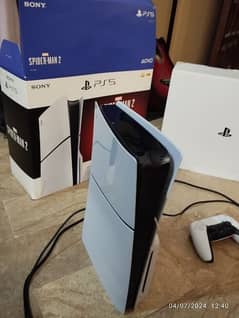 PS 5 SLIM 1 TB 2024 DISC VERSION USA WITH ORIGINAL CONTROLLER