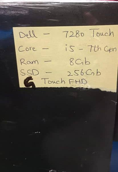 Dell latitude 7280 i5 7th gen Touch screen laptop 3