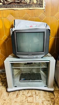 Tv with Trolly 0