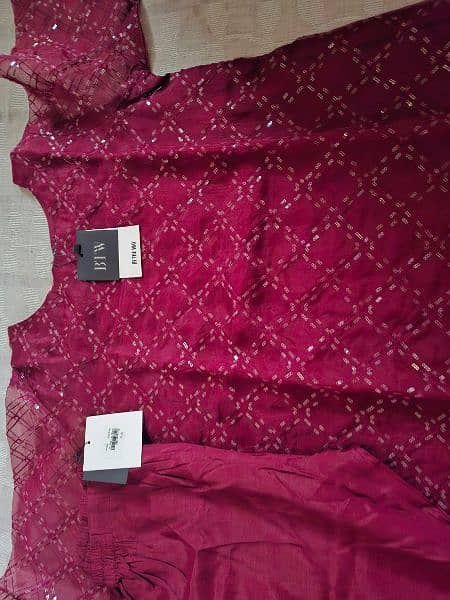 Btw brand formal dress medium size urgent sale 4