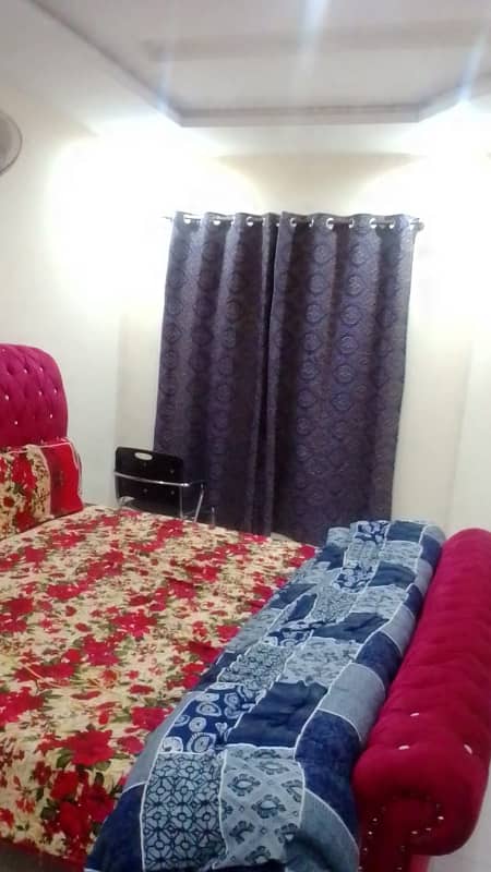 1 bed furnished flat for daily weekly monthly basis available 2