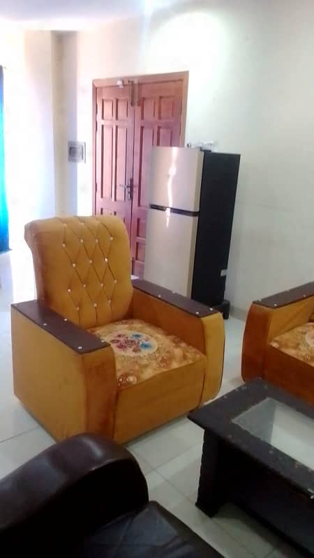 1 bed furnished flat for daily weekly monthly basis available 7