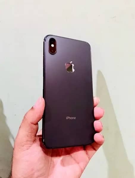 IPhone XS Max 256Gb PTA dual Sim Approve Gray black 0