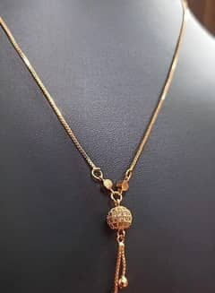 Gold-plated pendant