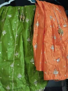 2 in nos kurti and lahenga without dupatta 0