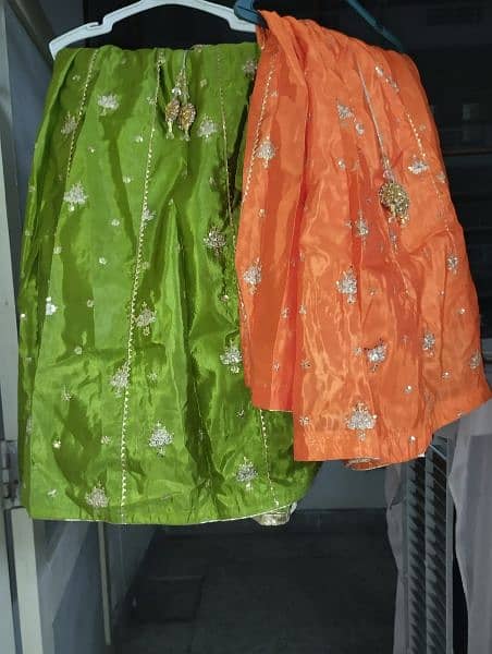 2 in nos kurti and lahenga without dupatta 1