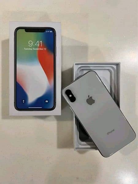 iPhone X Stroge/256 GB PTA approved for sale  0325=2882=038 0