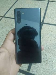 Samsung Galaxy note 10 penal  break non pta 2 mounth sim working