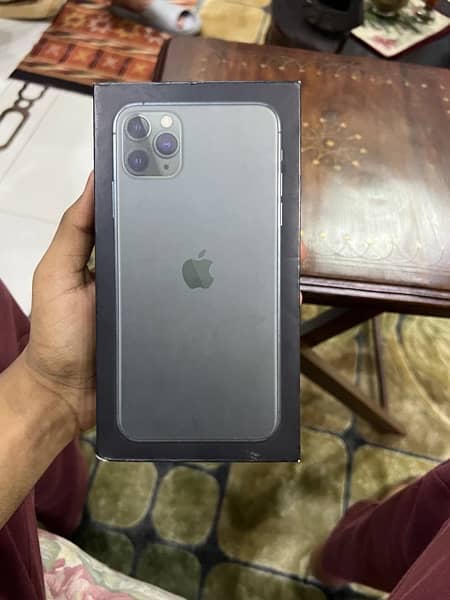 Iphone 11 pro max PTA Approved Green 7