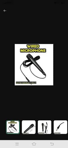 Wired Microphone