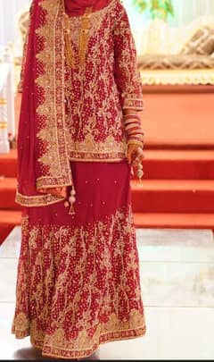 bridal dress with jewellery