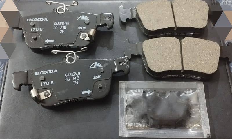 Honda civic x rear disk pad 1