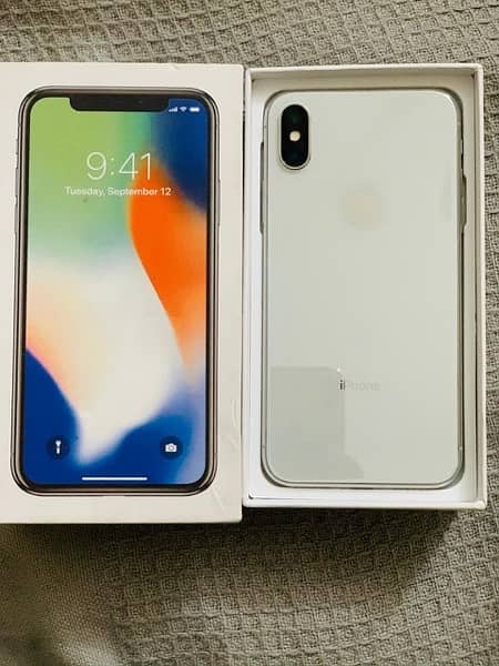 i phone x PTA approved 64 gb 6