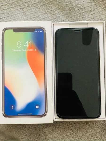 i phone x PTA approved 64 gb 7