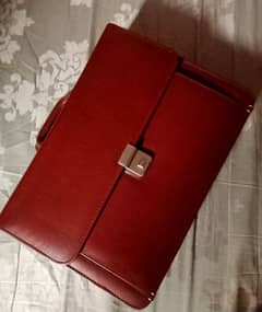 leather Laptop or office Business Bag 0