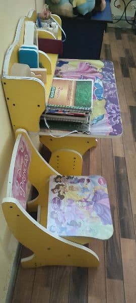 study table with chair  for girls 2