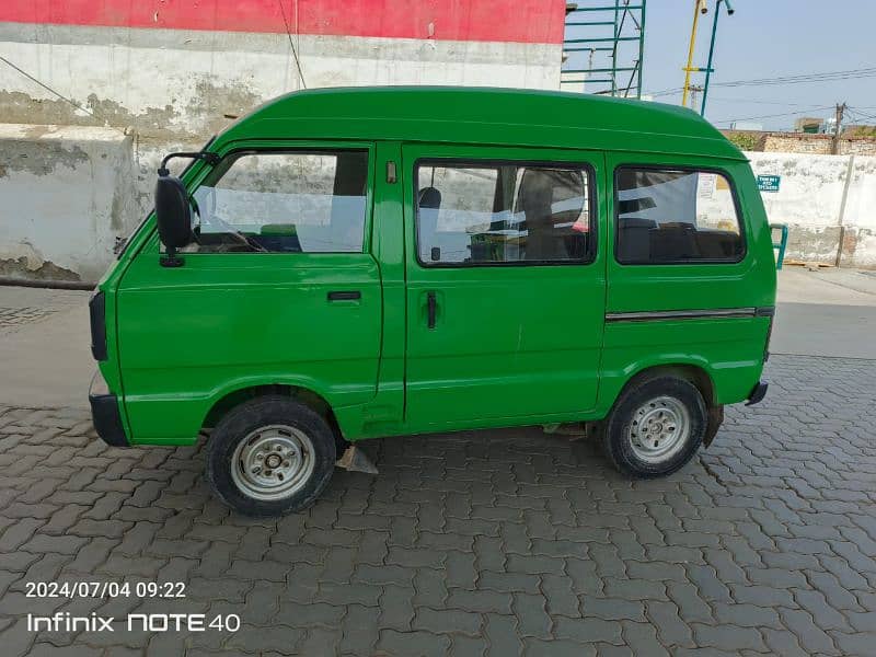 Suzuki carry Bolan 2015 green color 2 pice tachup hein 6