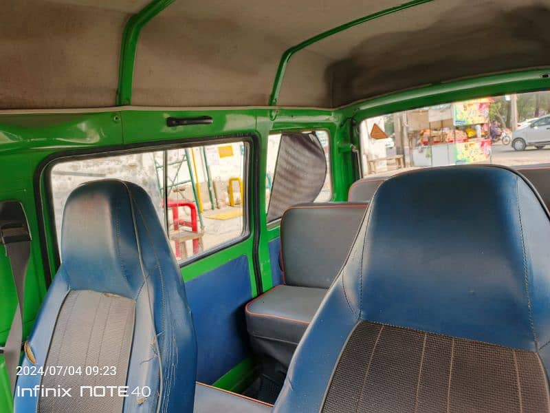 Suzuki carry Bolan 2015 green color 2 pice tachup hein 8