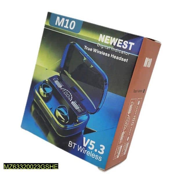 M10 wireless Bluetooth earbuds 1