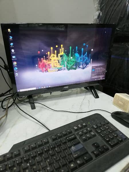 AOC 22" LED Monitor with FHD Display in A+ Condition Fresh UAE Import 1