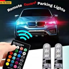 SMDs LED Car Parking Light Bulbs Pair  Remote Control 