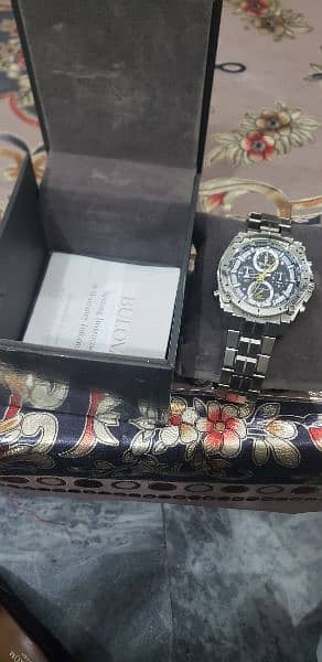 Brand New Bulova Watch Sparingly Used Made in Italy 2