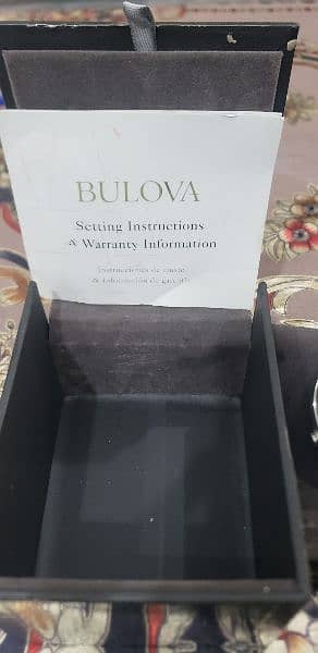 Brand New Bulova Watch Sparingly Used Made in Italy 4