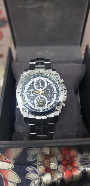 Brand New Bulova Watch Sparingly Used Made in Italy 6