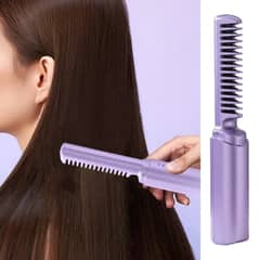 Rechargeable Travel Comb Hair Straightener Free Delivery In Pakistan