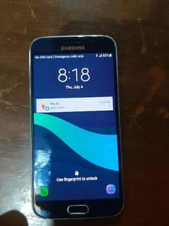 Samsung S6 lush condition 8000 NoN Pta exchange policy possible 0