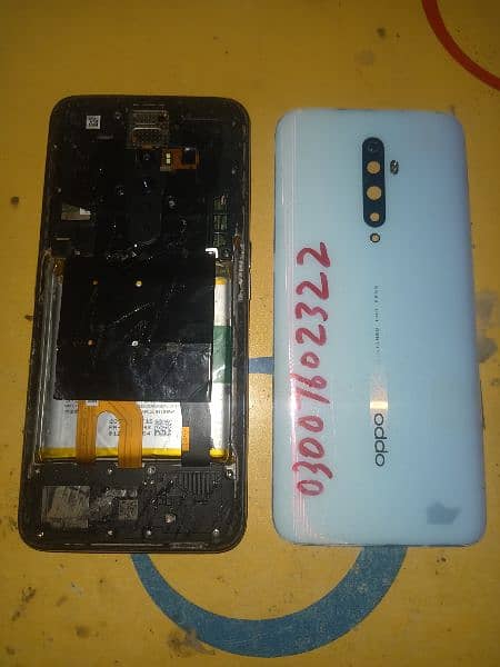 oppo reno 2f 8GB ram 128 GB memory  parts sale board dead LCD damage 1