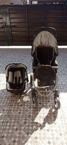 Pram and car seat for kids 2