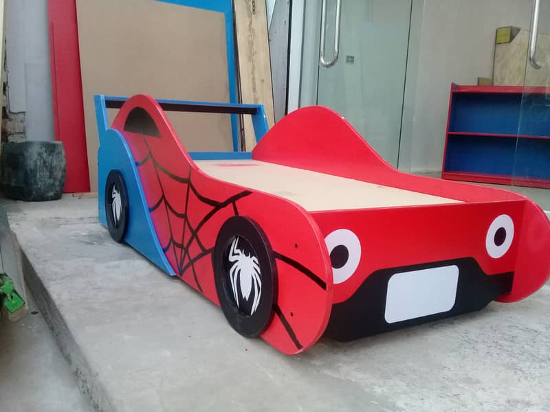 Lowest Price Kids Single Car Bed for Boys Children sale in Pakistan 2