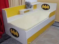 New Kids Single Bed With Stoarge Shelfs