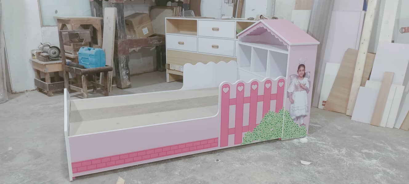 Princess Girls Single Beds | Brand New Kids Single Bed for Girls Sal 3