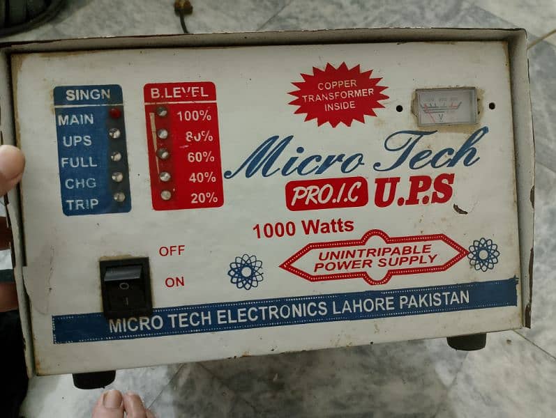 micro tech UPS 0