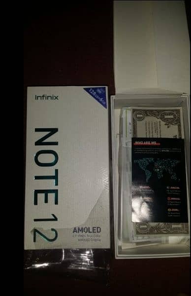 Infinix note 12  6Rm 128Gb with box. 2