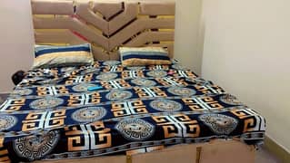 Kind size bedset complete with dressing n side tables