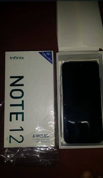 Infinix note 12  6Rm 128Gb with box. 0