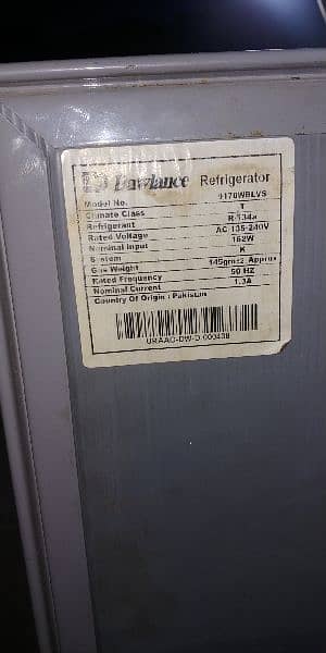 Dawlance refrigerator 14 kubik Bahtreen or munasib qemat me 6