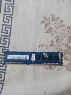 4 GB Ram ddr3 single module 0