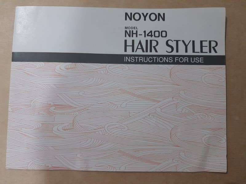 NOYON NH-1400 HAIR STYLER 4