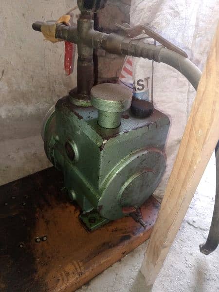 cast machine, vaccum pump proper cast machine set 4