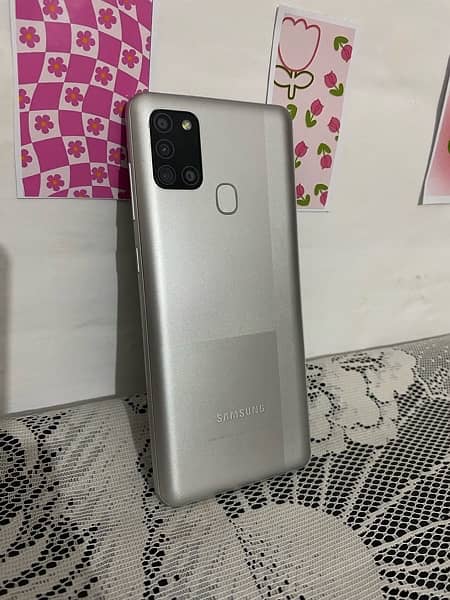 Samsung A21s in good condition for sale 4/128 2